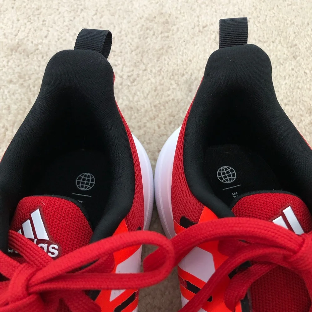 Adidas Fortarun 2.0 Cloudfoam Running Shoe Men's Size 5.5 Red
